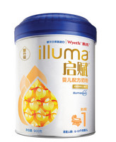 Wyeth 惠氏 illuma启赋 婴儿配方奶粉 1段 900g