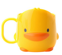 PIYOPIYO 黄色小鸭 造型单柄立体杯