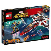 LEGO 乐高  超级英雄系列 76049 复仇者联盟喷气机太空任务