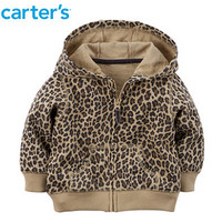 Carter‘s 118G152 豹纹长袖连帽开衫 
