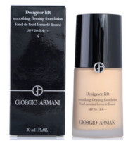 限地区：GIORGIO ARMANI 乔治·阿玛尼 Designer Lift 大师造型紧颜粉底液 SPF20 30ml 4#