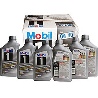 Mobil 美孚 0W-40 96989 1号全合成机油 946ml*6支