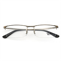 Ray·Ban 雷朋 RX6281D系列 金属半框光学眼镜架+1.60非球面树脂镜片