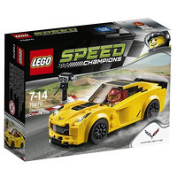 凑单品： LEGO 乐高 超级赛车系列 75870 雪佛兰科威特Z06 