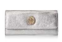 TOMMY HILFIGER Metallic Flap 女士长款钱包