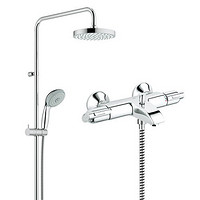 GROHE 高仪 恒温淋浴花洒套餐 200mm大顶喷 34227000+27389000