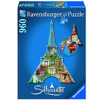 Ravensburger 睿思 R161522 埃菲尔铁塔 异形拼图 960片+凑单品