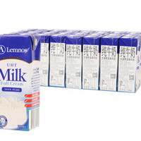 Lemnos 兰诺斯 全脂牛奶 纯牛奶 200ml*24