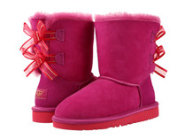 有36码：UGG Kids Bailey Bow Bloom 同款雪地靴