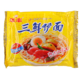 商品华丰 三鲜伊面 78g*24袋 箱装
