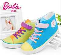 Barbie 芭比 童鞋春夏款 女童帆布鞋