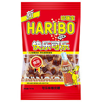 HARIBO 哈瑞宝 德国进口 哈瑞宝（HARIBO） 快乐可乐橡皮糖（可乐味）100g