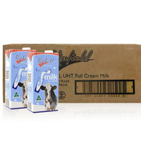 澳大利亚 进口 金菲尔德（Kinfield）超高温灭菌乳 全脂牛奶1L*12盒/箱