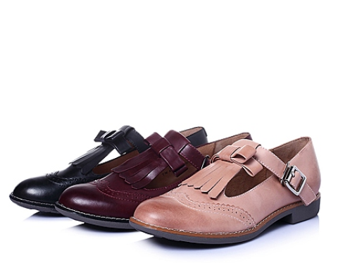 Teenmix 天美意 女款休闲皮鞋 188元包邮(双重