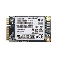 ShineDisk M300256 mSATA3 固态硬盘 256G