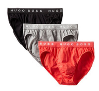 凑单品：HUGO BOSS Cotton 男士纯棉内裤 3条装