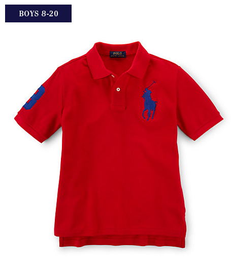 Ralph Lauren BIG PONY 男童POLO衫