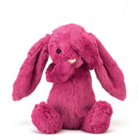 jELLYCAT 邦尼兔子儿童毛绒玩具草莓红 中号 31cm