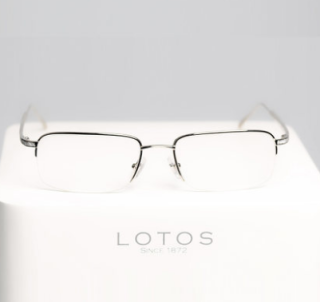 高端秀:lotos 罗特斯 in系列 镶钻18k白金眼镜