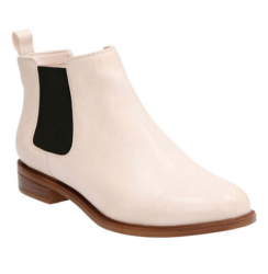 :Clarks Taylor Shine Chelsea 真皮女靴 $36.7(需