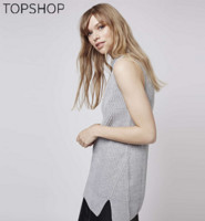 Topshop 23W16JGYM 女士长款针织衫