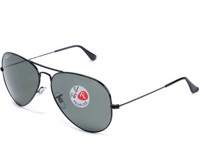 Ray·Ban 雷朋 3025-002 偏光太阳镜 62mm*2副