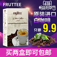 Fruttee果咖 三合一速溶白咖啡6条/ 盒*2