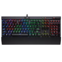  Corsair Gaming 美商海盗船 K70 LUX RGB 幻彩背光机械键盘 红轴 