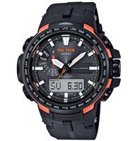 移动端：CASIO 卡西欧 PRW-6100Y-1 太阳能电波登山腕表