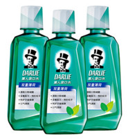 限地区：DARLIE 黑人 双重薄荷 漱口水 500ml*3瓶*4套+凑单品