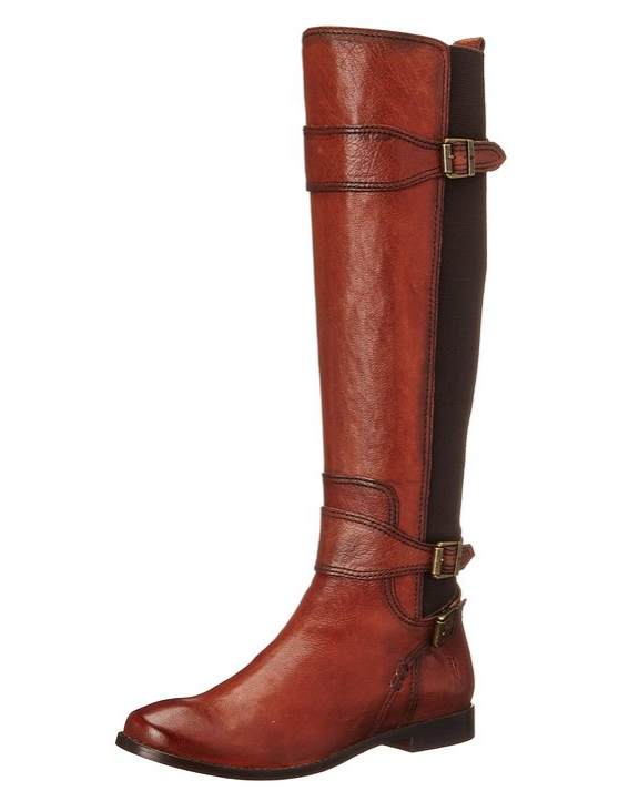 FRYE Anna Gore 水牛皮高筒靴 