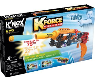 K'Nex K-Force 武装系列 K-10X 益智拼插玩具
