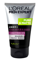 L'OREAL PARIS 巴黎欧莱雅 男士控油炭爽洁面膏 100ml