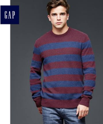 Gap 盖璞 112944 男士羊毛混纺毛衣