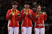 第17金：乒乓女团实现奥运三连冠