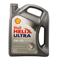 Shell 壳牌 超凡喜力 Helix Ultra 全合成机油5W-40 SN级别 4L/瓶 德国原装进口