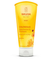 WELEDA 维蕾德 金盏花2合1婴幼儿洗发沐浴乳 200ml