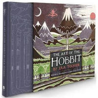 《The Art of the Hobbit 霍比特人 艺术画册》英文原版 + 《The Hobbit 霍比特人 袖珍版》英文原版