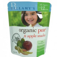 Bellamy's 贝拉米 婴幼儿有机雪梨苹果水果干（1岁以上）20g