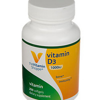 Vitamin Shoppe 维生素D3 100粒