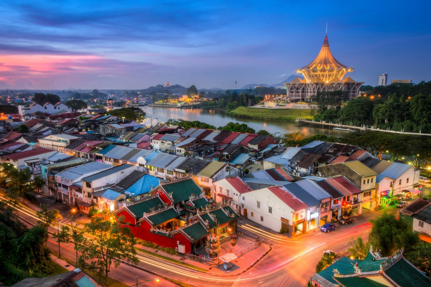 特价机票:正国庆 香港往返马来西亚古晋含税机