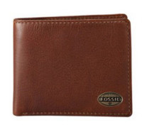 FOSSIL Estate系列 ML3220 男士牛皮短款钱包