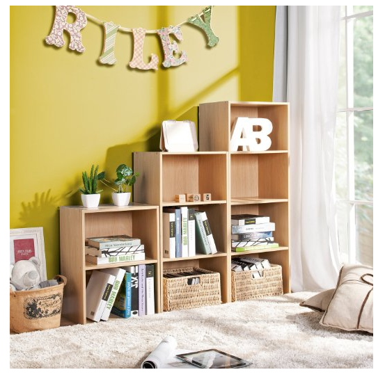 Homestar 好事达 9396+9397+9398 二三四空柜组合书柜（带布抽)