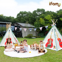 iFam 印第安儿童游戏帐篷 118*118*135cm
