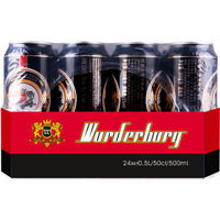 Wurderburg 沃德古堡 德国黑啤 500ml ×24听