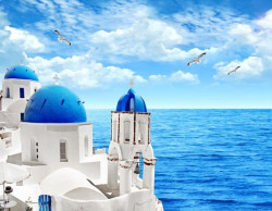 自由行:【国庆\/春节】上海\/北京-希腊雅典+圣托