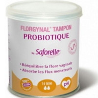 Saforelle 舒卉蕾 Florgynal益生菌卫生棉条 迷你型 14条