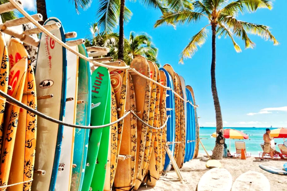 自由行:北京至夏威夷8天5晚自由行(往返含税机