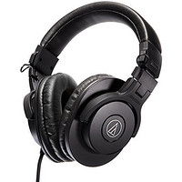 audio-technica 铁三角 ATH-M30x 专业监听耳机 