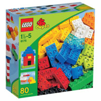 双11预售：LEGO 乐高 得宝系列 6176 80粒基础大盒装